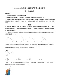 西藏拉萨市2022-2023学年高一下学期期末联考物理试题