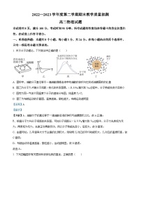 精品解析：山东省聊城市2022-2023学年高二下学期期末教学质量抽测物理试题（解析版）