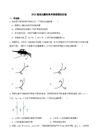 2023届湖北襄阳高考物理模拟试卷 (含答案)