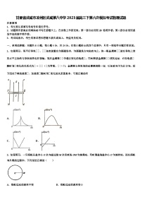 甘肃省武威市凉州区武威第八中学2023届高三下第六次模拟考试物理试题