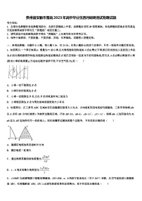 贵州省安顺市普高2023年高中毕业生四月调研测试物理试题