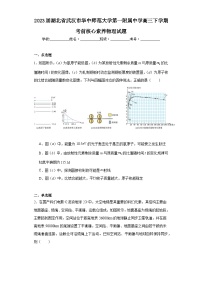 2023届湖北省武汉市华中师范大学第一附属中学高三下学期考前核心素养物理试题（含解析）