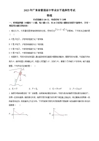 2023年高考真题——物理（广东卷）（Word版附答案）