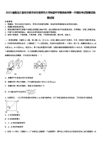 2023届黑龙江省哈尔滨市哈尔滨师范大学附属中学普通高考第一次模拟考试物理试题理试题