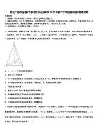 黑龙江省鸡西虎林市东方红林业局中学2023年高三下学期期末模拟物理试题