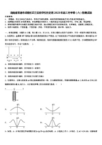 湖南省常德市武陵区芷兰实验学校历史班2023年高三月考卷(六)物理试题
