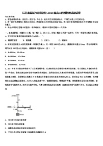 江苏省盐城市示范名校2023届高三四模物理试题试卷