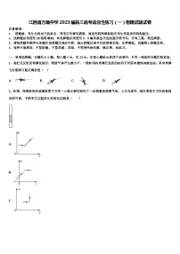 江西省万载中学2023届高三高考适应性练习物理试题试卷