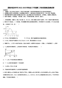 濮阳市重点中学2022-2023学年高三下学期第二次验收物理试题理试卷
