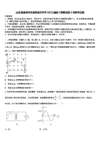 山东省德州市武城县迪尔中学2023届高三物理试题3月联考试题