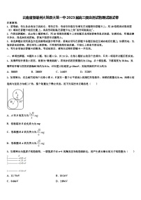 云南省楚雄州大姚县大姚2023届高三摸底测试物理试题试卷