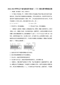 2022-2023学年辽宁省名校协作体高二（下）期末联考物理试卷（含解析）