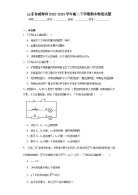 山东省威海市2022-2023学年高二下学期期末物理试题