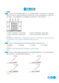 专题14 光学——五年（2019-2023）高考物理真题分项汇编 （全国通用）(解析版)