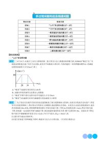 2024年高考物理一轮复习热点重点难点 多过程问题和追及相遇问题（原卷版+解析版）