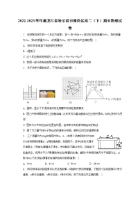 2022-2023学年黑龙江省哈尔滨市南岗区高二（下）期末物理试卷（含解析）