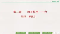 2024年高考物理第一轮复习课件：第二章 第2讲　摩擦力