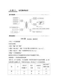 2024年高考物理大一轮复习：专题六 近代物理初步