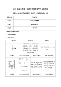 新高考物理一轮复习知识梳理+分层练习专题10 活结与死结绳模型、动杆和定杆模型和受力分析（含解析）