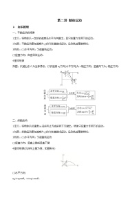 新高考物理一轮复习精讲精练第4章 曲线运动 第2讲 抛体运动（含解析）