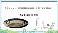 高中物理人教版 (2019)选择性必修 第一册第二章 机械振动6 受迫振动 共振优质课课件ppt