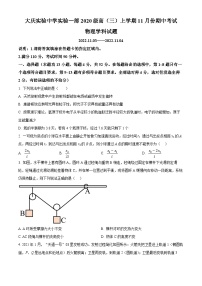 【期中真题】黑龙江省大庆实验中学2022-2023学年高三上学期期中物理试题.zip