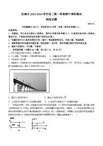 山西省运城市2023-2024学年高三上学期11月期中考试物理试题