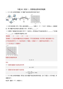 十年(14-23)高考物理真题分项汇编专题79 实验十：测量电动势和内电阻（含解析）