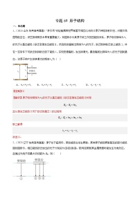十年(14-23)高考物理真题分项汇编专题68 原子结构（含解析）