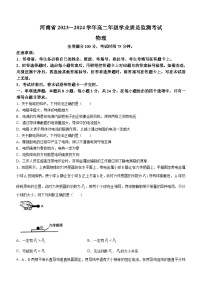 河南省濮阳市2023-2024学年高二上学期11月期中联考物理试题