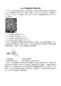 2023年高考福建卷物理真题(含答案)