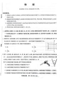 2024河南省新未来联考高三上学期11月月考试题物理PDF版含解析