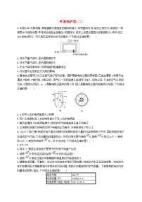 适用于老高考旧教材2024版高考物理二轮复习热点情境练环境保护类二（附解析）