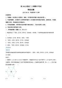 四川省南充高级中学2023-2024学年高二上学期11月期中考试物理试题（Word版附解析）