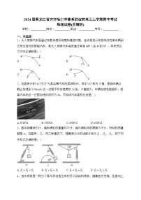 2024届黑龙江省齐齐哈尔市普高联谊校高三上学期期中考试 物理试卷(含解析)