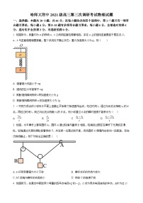 黑龙江省哈尔滨师范大学附中2023-2024学年高三上学期11月第三次调研物理试题（Word版附答案）
