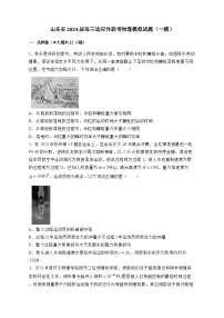 山东省2024届高三适应性联考物理模拟试题（一模）（含答案）