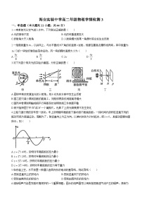 江苏省南通市海安市实验中学2023-2024学年高二上学期12月月考物理试题(无答案)