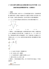 17力的合成和分解的动态与极值问题（相互作用专题）-2024届高考物理重要模型图专练（全国通用）