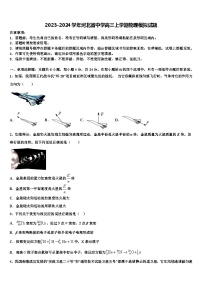 2023-2024学年河北省中学高三上学期物理模拟试题