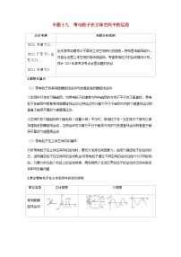 备考2024届高考物理一轮复习讲义第十一章磁场专题十九带电粒子在立体空间中的运动