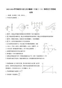 2023-2024学年黑龙江省大庆市肇源一中高三（上）第四次月考物理试卷（含解析）