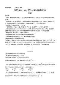 河南省部分名校2023-2024学年高二上学期1月期末物理试题