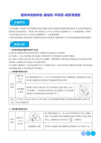 磁场中的旋转圆、放缩圆、平移圆、磁聚焦模型-2024年高考物理热点教案