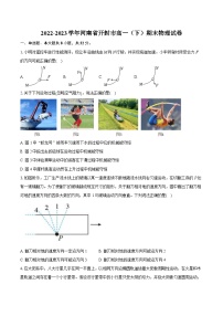 2022-2023学年河南省开封市高一（下）期末物理试卷（含详细答案解析）