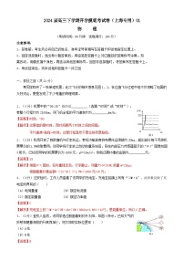 【开学摸底考】高三物理（上海专用）-2023-2024学年高中下学期开学摸底考试卷.zip