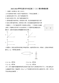 2023-2024学年北京市丰台区高二（上）期末物理试卷（含解析）