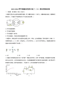 2023-2024学年福建省龙岩市高二（上）期末物理试卷（含解析）