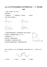 2022-2023学年吉林省普通高中友好学校联合体高二（下）期末物理试卷（含详细答案解析）