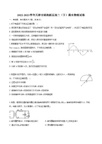 2022-2023学年天津市滨海新区高二（下）期末物理试卷（含详细答案解析）